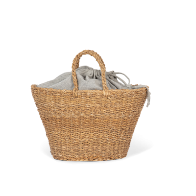 Hand-woven basket